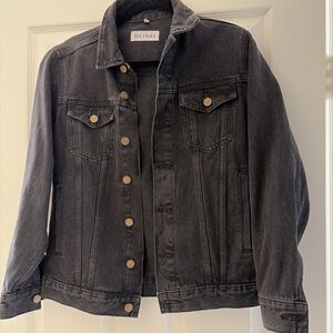 DL1961 Dark Gray Denim Jacket